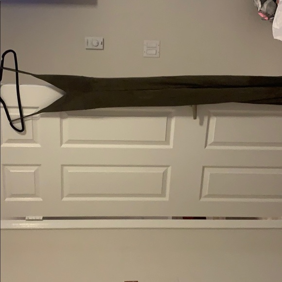 Jumpsuit long black/olive stripe - Picture 4 of 4